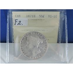 1871H Canada 50 Cents