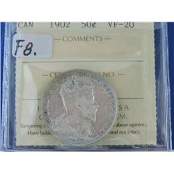 1902 Canada 50 Cents