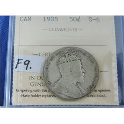 1905 Canada 50 Cents