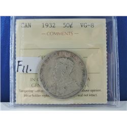 1932 Canada 50 Cents