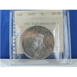 1935 Canada Silver Dollar