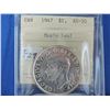 Image 1 : 1947 Canada Silver Dollar - Maple Leaf