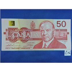 1988 Canada 50 Dollar Bills