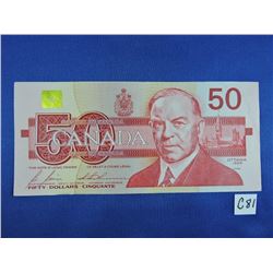 1988 Canada 50 Dollar Bills