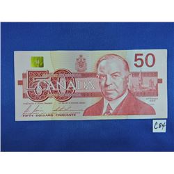 1988 Canada 50 Dollar Bills
