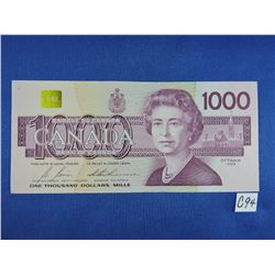 1988 Canada 1000 Dollar Bills - Sequence 1 of 4