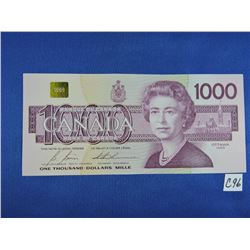 1988 Canada 1000 Dollar Bills - Sequence 3 of 4