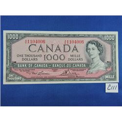 1954 Canada 1000 Dollar Bills - Sequence 4 of 8