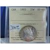 Image 1 : 1903 Canadian 25 Cent Coin