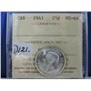 Image 1 : 1941 Canadian 25 Cent Coin