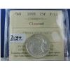 Image 1 : 1899 Canadian 25 Cent Coin