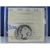 Image 1 : 1893 Canadian 25 Cent Coin