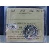Image 1 : 1949 Canadian 25 Cent Coin