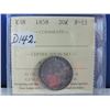 Image 1 : 1858 Canadian 20 Cent Coin