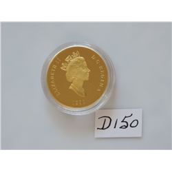 1992 $100 Gold Proof Canadian 350th Anniversary Montreal Coin