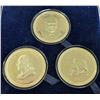 Image 2 : ISLE OF MAN-3 COIN SET, SILVER