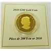 Image 3 : CANADA-2010 $200 PROOF GOLD COIN