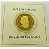 Image 3 : CANADA-2010 $200 PROOF GOLD COIN