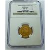 Image 1 : ITALY-1829P 20 LIRE GOLD, NGC AU50