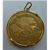 Image 2 : HOLIDAY HOTEL 10KT GOLD MEDALLION