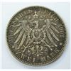 Image 1 : GERMAN STATES, MECKLENBURG-SCHWERLIN, 1901A, 2 MARK