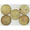 Image 2 : USA-MORGAN DOLLAR LOT, 1921 5PCS