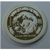 Image 1 : AUSTRALIA-2000, 1/2oz YEAR OF THE DRAGON SILVER