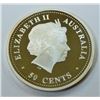 Image 2 : AUSTRALIA-2000, 1/2oz YEAR OF THE DRAGON SILVER