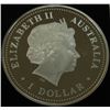 Image 2 : AUSTRALIA-2000, 1oz YEAR OF THE DRAGON SILVER