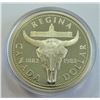 Image 1 : CANADA-1982 PROOF SILVER DOLLAR