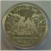 Image 1 : CANADA-1989 PROOF SILVER DOLLAR