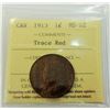 Image 1 : CANADA-LARGE CENT, 1913 ICCS MS62