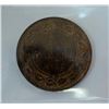 Image 2 : CANADA-LARGE CENT, 1913 ICCS MS62