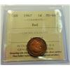 Image 1 : CANADA-CENT 1947 ICCS MS64 RED