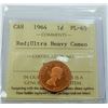 Image 1 : CANADA-CENT 1964 ICCS PL65 ULTRA HEAVY CAMEO