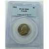 Image 1 : CANADA-5CENT, 1922 PCGS MS63