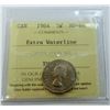 Image 1 : CANADA-5 CENT, 1964 EXTRA WATER LINE, ICCS MS64