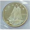Image 2 : CANADA-10 CENT, 1965 ICCS PL66 HEAVY CAMEO
