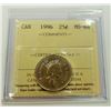 Image 1 : CANADA-25 CENT, 1996 ICCS MS64