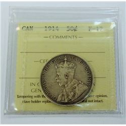 CANADA-50 CENT, 1914 ICCS F12