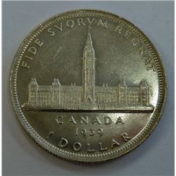CANADA-SILVER $1, 1939