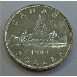 CANADA-SILVER $1, 1946