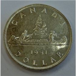 CANADA-$1, 1951SWL