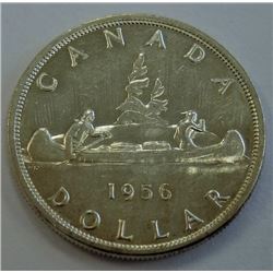 CANADA-$1, 1956