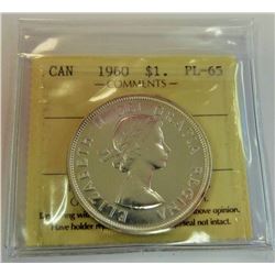 CANADA-$1, 1960 ICCS PL65