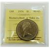 Image 1 : CANADA-$1, 1974Ni, ICCS MS65 DOUBLE YOLK #2