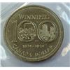 Image 2 : CANADA-$1, 1974Ni ICCS MS64 DOUBLE YOLK