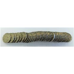 CANADA-CIRC ROLL 1948 5 CENT,