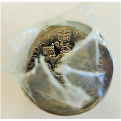 CANADA-UNC ROLL 50 CENT 1995