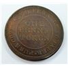 Image 1 : TOKEN-1814 NOVA SCOTIA,  NS-20B3, 1 CENT, VG